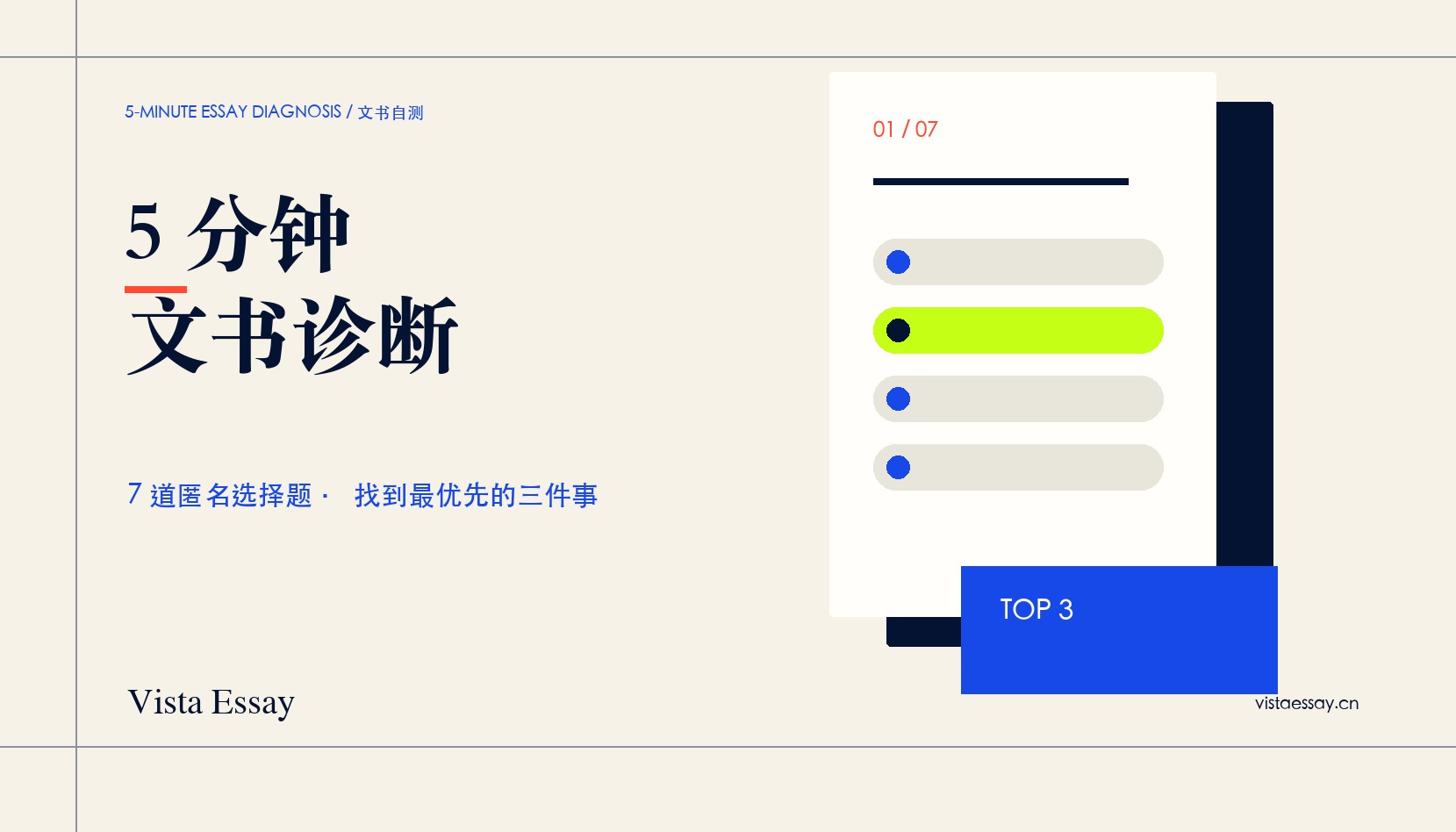 5 分钟匿名文书自测